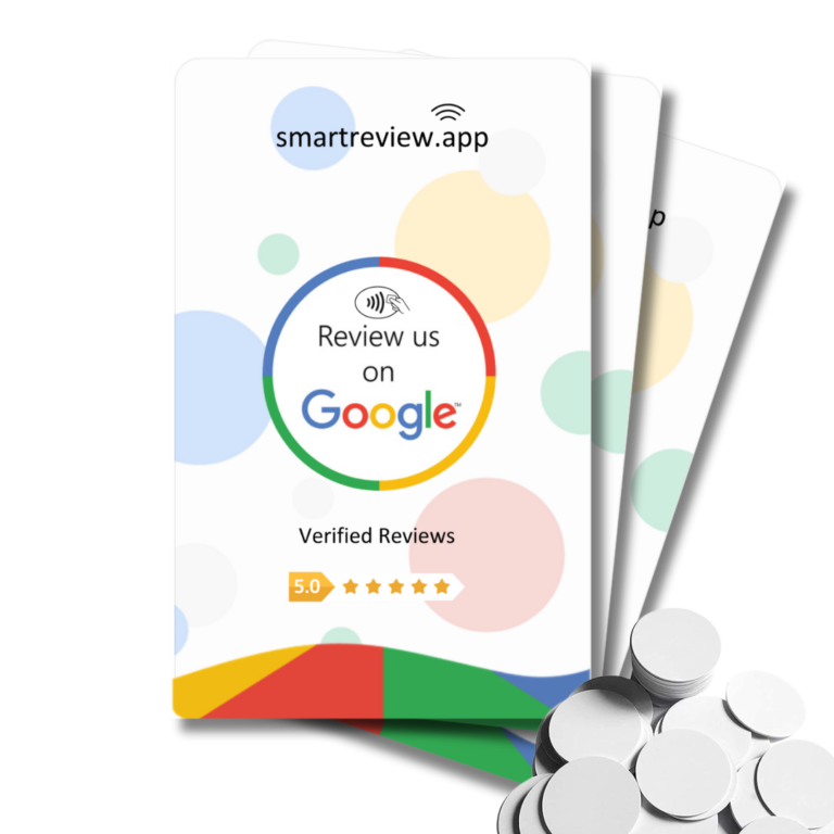 Google reviews NFC card from smartreview.app goolge review cards - good reviews helps your business attract more clients, one tap on the phone - NFC cards - Smart google review at a tap - NFC technologySmart google review at a tap - NFC technology