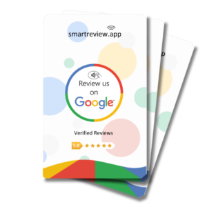 Google reviews NFC card from smartreview.appgoolge review cards - good reviews helps your business attract more clients, one tap on the phone - NFC cards - Smart google review at a tap - NFC technologySmart google review at a tap - NFC technology